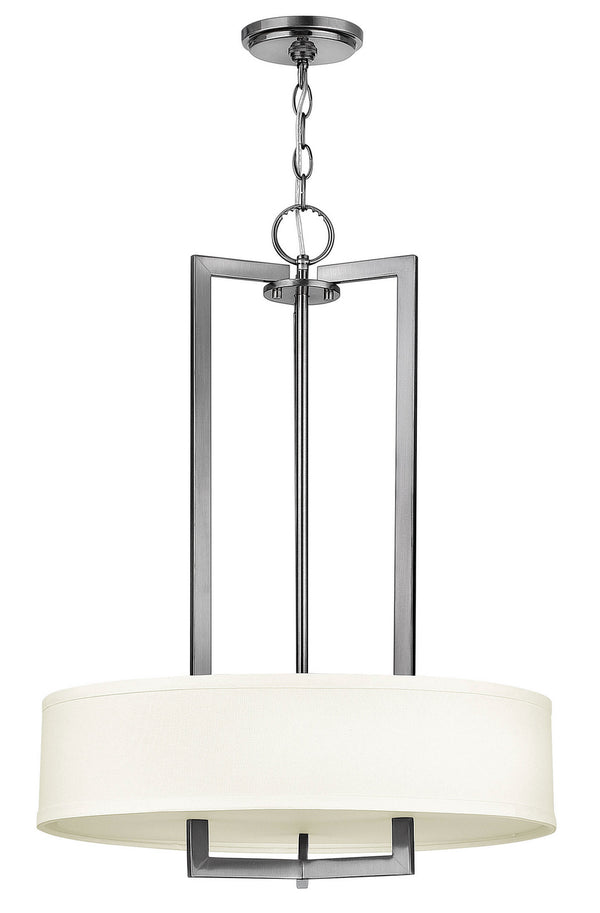 Hinkley - 3203AN - LED Pendant - Hampton - Antique Nickel from Lighting & Bulbs Unlimited in Charlotte, NC