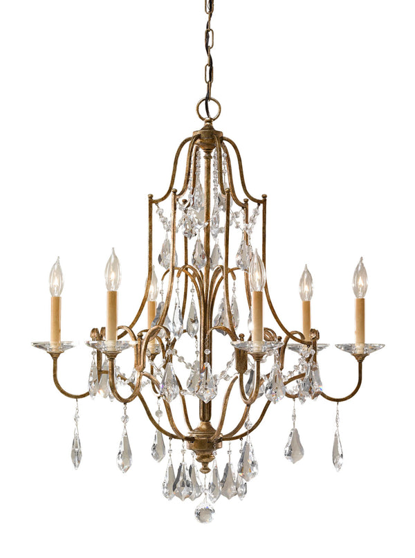 Generation Lighting - F2478/6OBZ - Six Light Chandelier - Valentina - Oxidized Bronze from Lighting & Bulbs Unlimited in Charlotte, NC