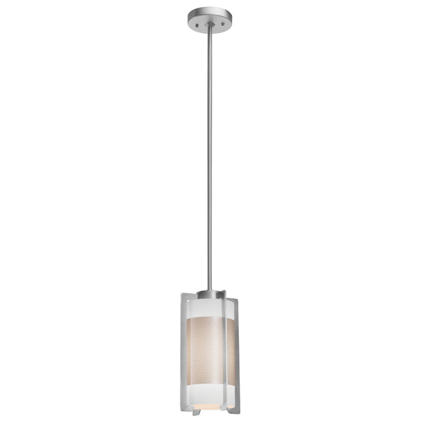 Access - 20738-BS/OPL - One Light Pendant - Iron - Brushed Steel from Lighting & Bulbs Unlimited in Charlotte, NC