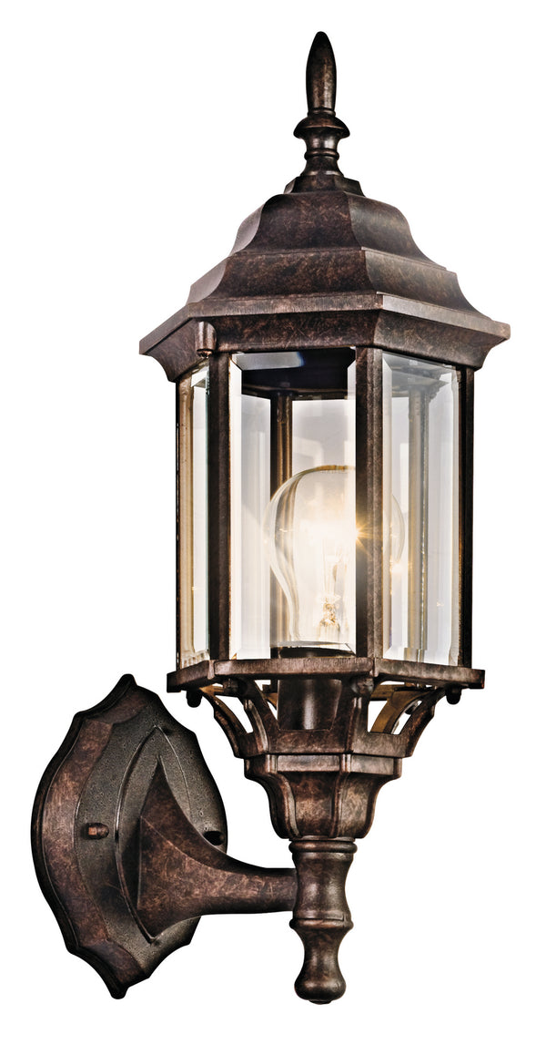 Kichler - 49255TZ - One Light Outdoor Wall Mount - Chesapeake - Tannery Bronze from Lighting & Bulbs Unlimited in Charlotte, NC