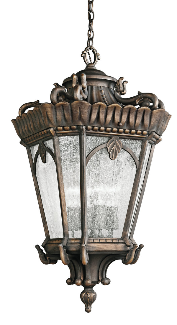 Kichler - 9564LD - Four Light Outdoor Pendant - Tournai - Londonderry from Lighting & Bulbs Unlimited in Charlotte, NC