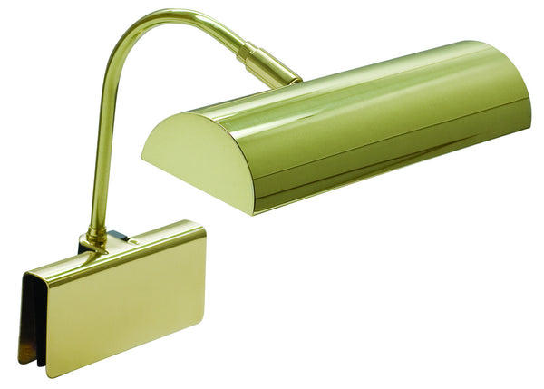 One Light Piano Lamp from the Grand Piano Collection in Polished Brass Finish by House of Troy