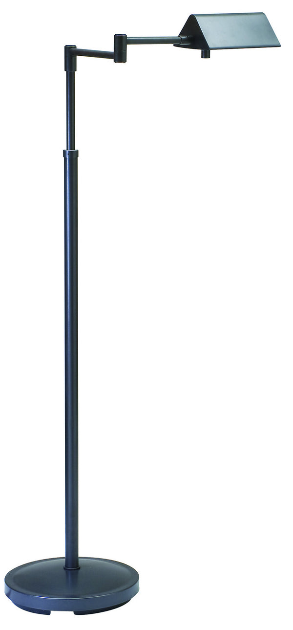 One Light Floor Lamp from the Pinnacle Collection in Oil Rubbed Bronze Finish by House of Troy