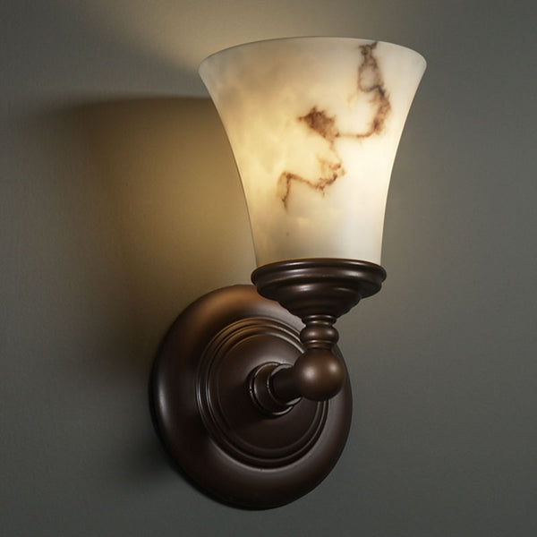 Justice Designs - FAL-8521-20-DBRZ - Wall Sconce - LumenAria - Dark Bronze from Lighting & Bulbs Unlimited in Charlotte, NC