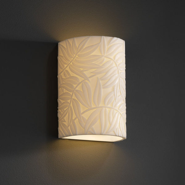 Justice Designs - PNA-0945W-BMBO - Lantern - Porcelina - Faux Porcelain Resin from Lighting & Bulbs Unlimited in Charlotte, NC