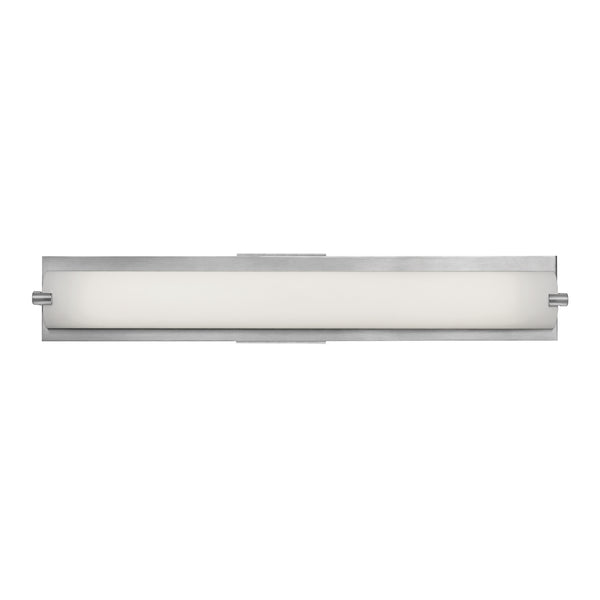 Access - 31010-BS/OPL - One Light Vanity - Geneva - Brushed Steel from Lighting & Bulbs Unlimited in Charlotte, NC