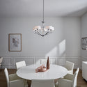 Five Light Chandelier from the Crystal Persuasion Collection in Chrome Finish by Kichler
