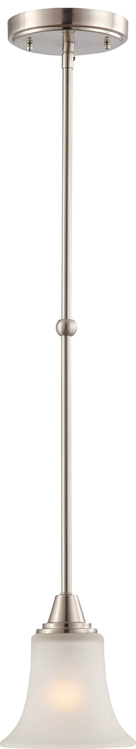 Nuvo Lighting - 60-4148 - One Light Mini Pendant - Surrey - Brushed Nickel from Lighting & Bulbs Unlimited in Charlotte, NC