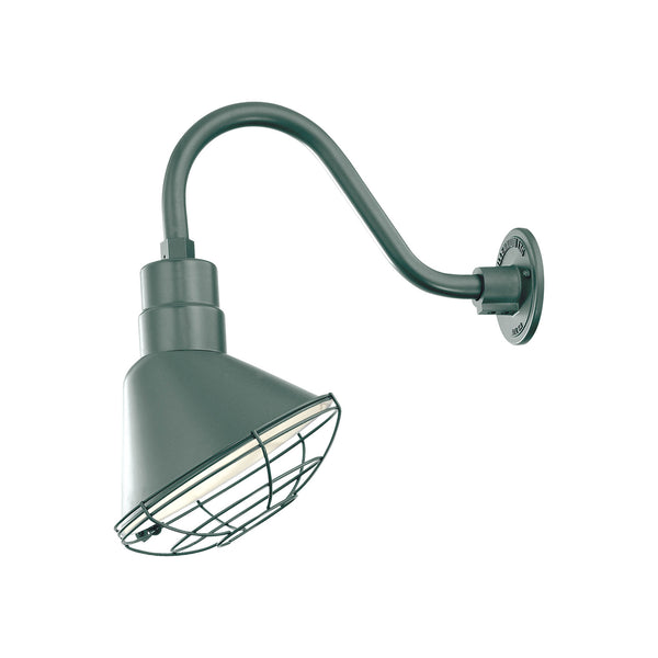 Millennium - RAS10-SG - One Light Pendant - R Series - Satin Green from Lighting & Bulbs Unlimited in Charlotte, NC
