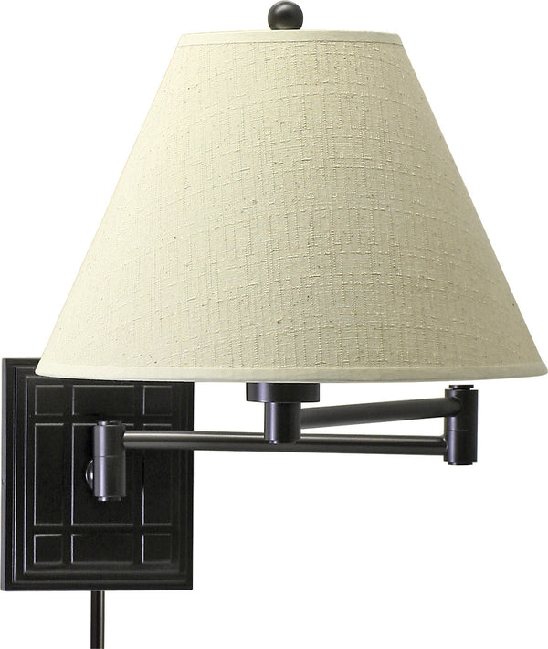 One Light Wall Sconce from the Decorative Wall Swing Collection in Oil Rubbed Bronze Finish by House of Troy