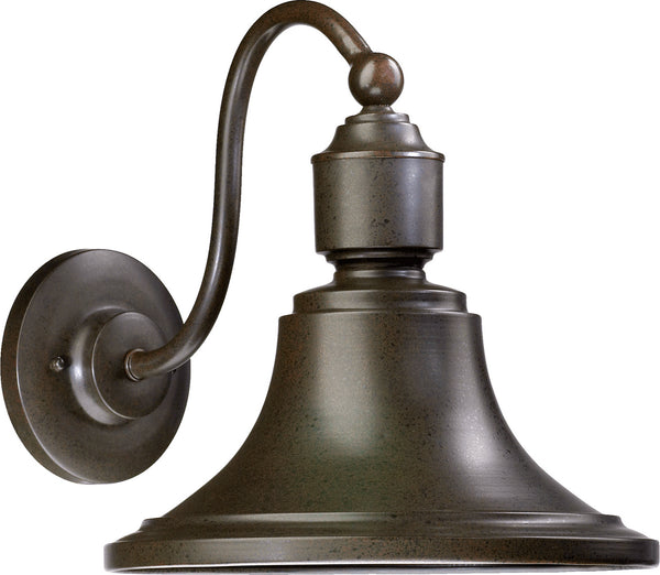 Quorum - 760-86 - One Light Wall Mount - Industrial Lanterns - Oiled Bronze from Lighting & Bulbs Unlimited in Charlotte, NC
