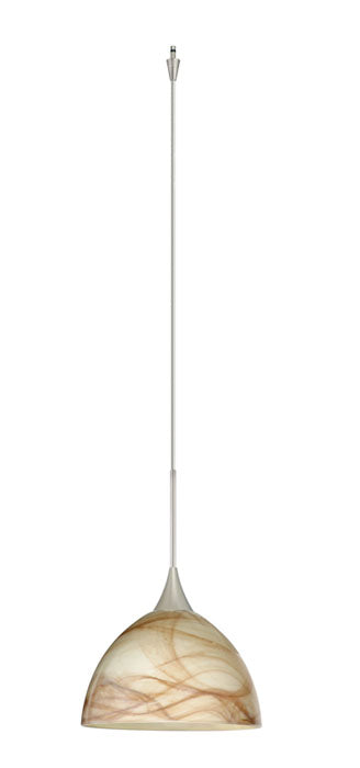 Besa - XP-467983-SN - One Light Pendant - Brella - Satin Nickel from Lighting & Bulbs Unlimited in Charlotte, NC