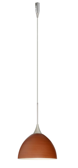 Besa - RXP-4679CH-SN - One Light Pendant - Brella - Satin Nickel from Lighting & Bulbs Unlimited in Charlotte, NC