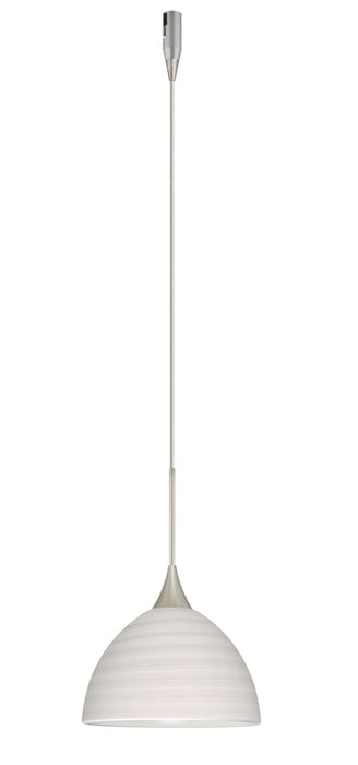 Besa - RXP-4679KR-SN - One Light Pendant - Brella - Satin Nickel from Lighting & Bulbs Unlimited in Charlotte, NC