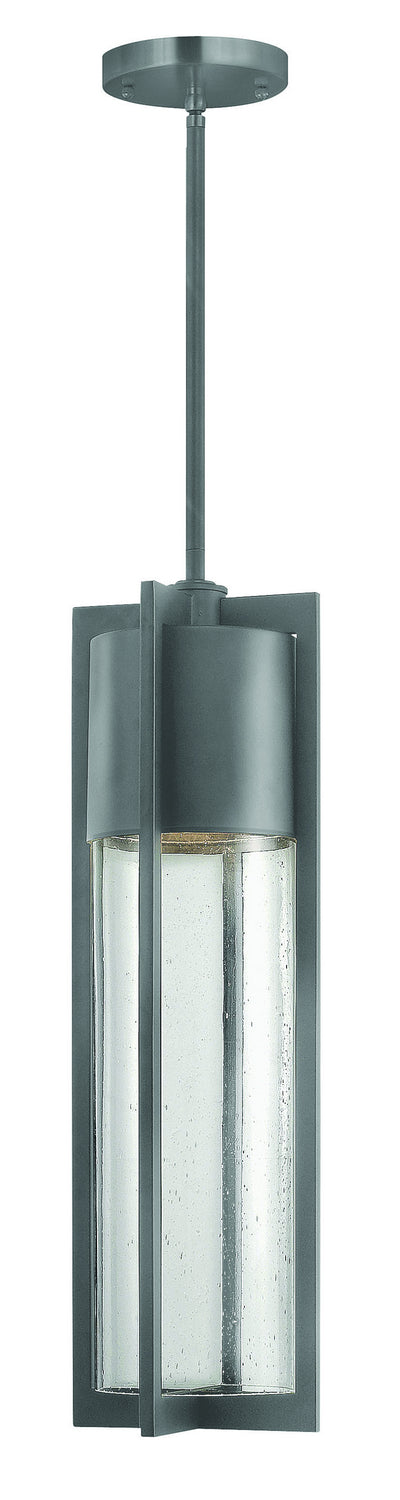 Hinkley - 1322HE - LED Hanging Lantern - Shelter - Hematite from Lighting & Bulbs Unlimited in Charlotte, NC