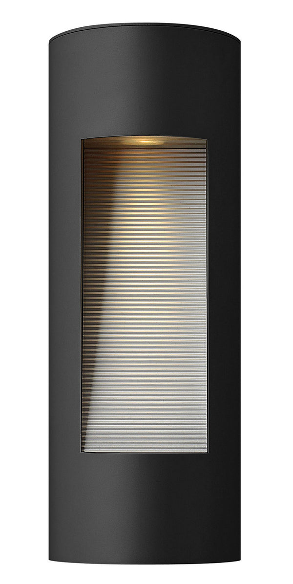 Hinkley - 1660SK - LED Wall Mount - Luna - Satin Black from Lighting & Bulbs Unlimited in Charlotte, NC