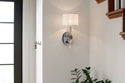 One Light Wall Sconce from the Parker Point Collection in Chrome Finish by Kichler