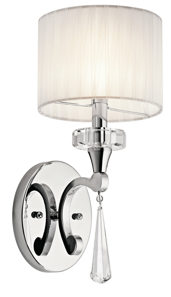 Kichler - 42634CH - One Light Wall Sconce - Parker Point - Chrome from Lighting & Bulbs Unlimited in Charlotte, NC