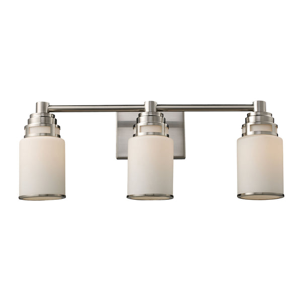 ELK Home - 11266/3 - Three Light Vanity - Bryant - Satin Nickel from Lighting & Bulbs Unlimited in Charlotte, NC