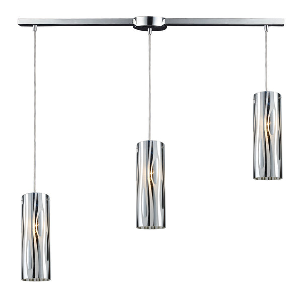 ELK Home - 31078/3L - Three Light Pendant - Chromia - Polished Chrome from Lighting & Bulbs Unlimited in Charlotte, NC
