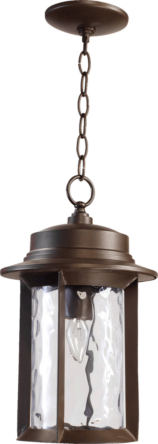 Quorum - 7247-9-86 - One Light Pendant - Charter - Oiled Bronze from Lighting & Bulbs Unlimited in Charlotte, NC