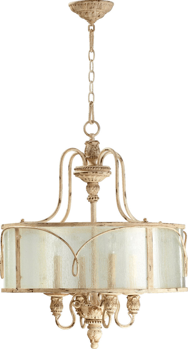 Quorum - 8006-4-70 - Four Light Pendant - Salento - Persian White from Lighting & Bulbs Unlimited in Charlotte, NC