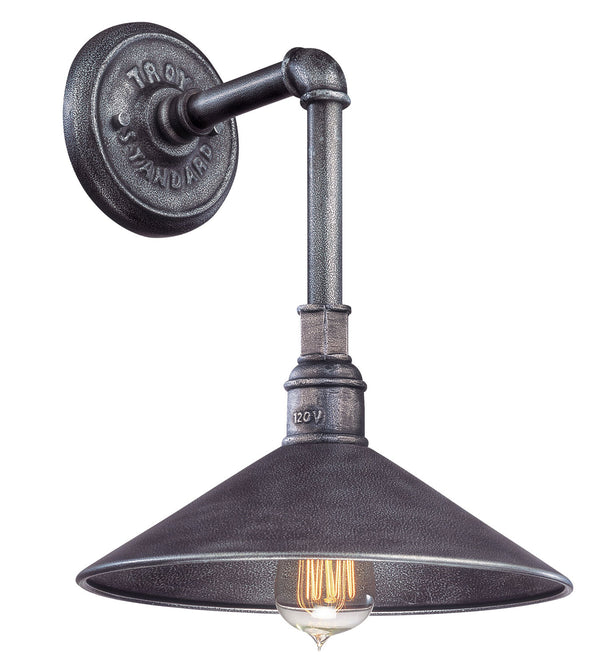 Troy Lighting - B2771-OS - One Light Wall Lantern - Toledo - Old Silver from Lighting & Bulbs Unlimited.