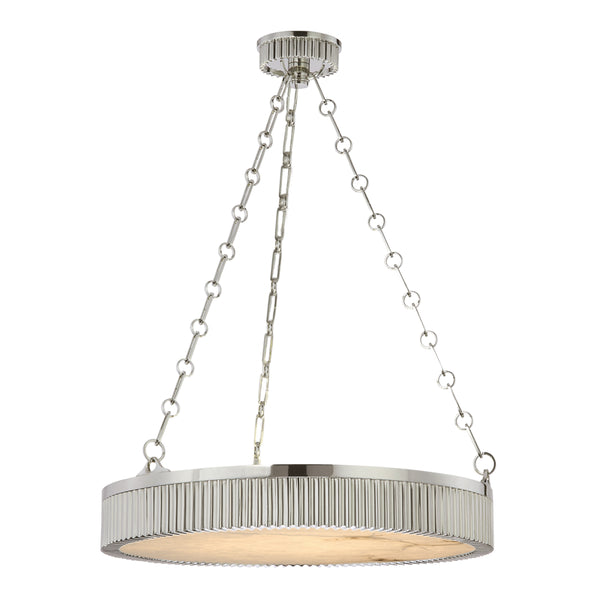 Hudson Valley - 522-PN - Five Light Pendant - Lynden - Polished Nickel from Lighting & Bulbs Unlimited in Charlotte, NC