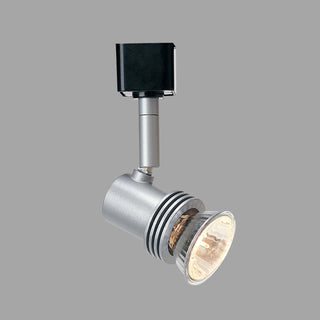 Nora Lighting - NTH-619S - Metro Track Head, Line Voltage, Mr16 Gu10, - Track Gu10 Line Voltage - Silver from Lighting & Bulbs Unlimited.