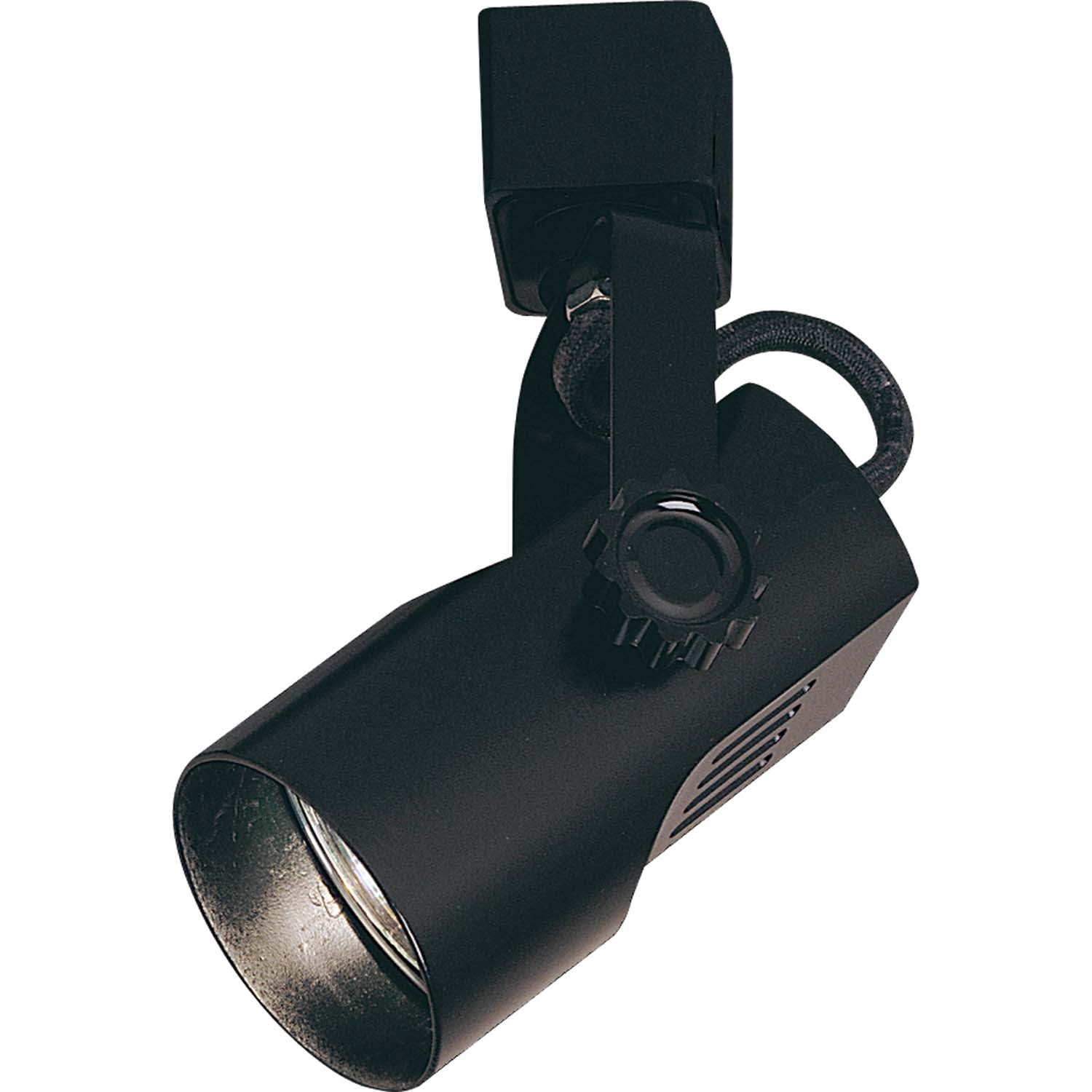 Nora Lighting - NTH-695B - Telescop Track Head, Line Voltage, Mr16 Gu10 - Track Gu10 Line Voltage - Black from Lighting & Bulbs Unlimited.