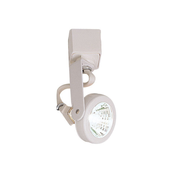 Nora Lighting - NTH-697W - Gimbal Ring Track Head, Line Voltage, Mr16 Gu10 - Track Gu10 Line Voltage - White from Lighting & Bulbs Unlimited.