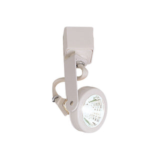 Nora Lighting - NTH-697W - Gimbal Ring Track Head, Line Voltage, Mr16 Gu10 - Track Gu10 Line Voltage - White from Lighting & Bulbs Unlimited.