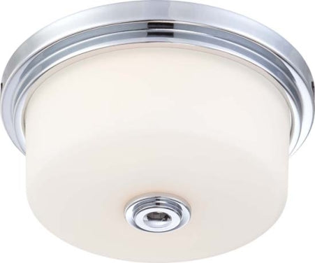 Nuvo Lighting - 60-4591 - Two Light Flush Mount - Soho - Polished Chrome from Lighting & Bulbs Unlimited in Charlotte, NC