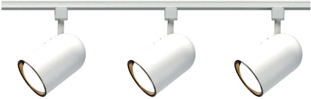 Nuvo Lighting - TK322 - Three Light Track Kit - Track Lighting Kits White - White from Lighting & Bulbs Unlimited in Charlotte, NC