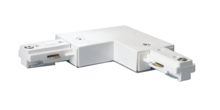 Nuvo Lighting - TP146 - L Joiner - Track Parts - White from Lighting & Bulbs Unlimited.