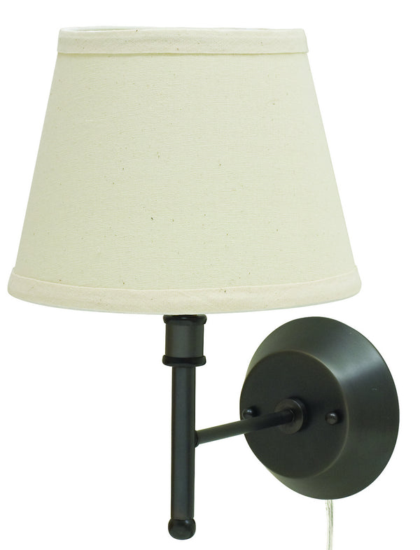 One Light Wall Sconce from the Greensboro Collection in Oil Rubbed Bronze Finish by House of Troy