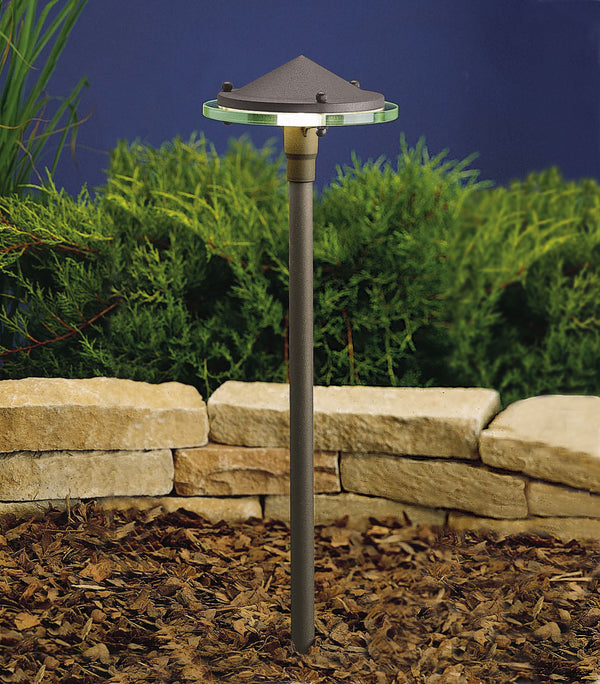 Kichler - 15317AZT - One Light Path & Spread - No Family - Textured Architectural Bronze from Lighting & Bulbs Unlimited in Charlotte, NC