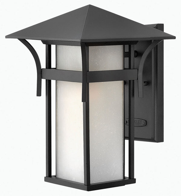 Hinkley - 2574SK - LED Wall Mount - Harbor - Satin Black from Lighting & Bulbs Unlimited in Charlotte, NC