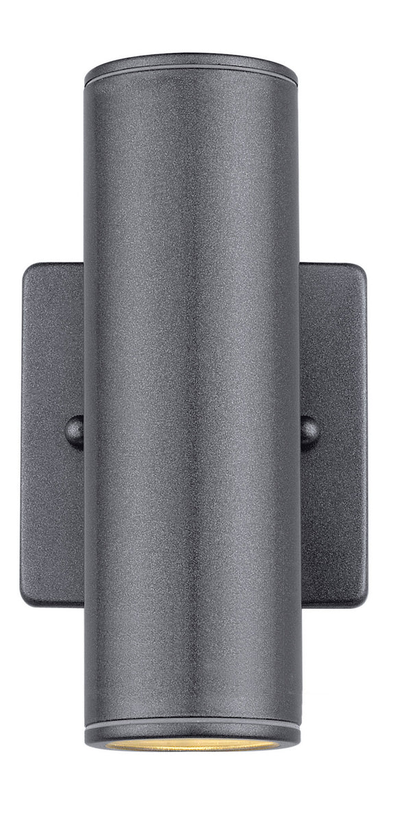 Eglo USA - 84003A - Two Light Outdoor Wall Mount - Riga - Anthracite from Lighting & Bulbs Unlimited in Charlotte, NC