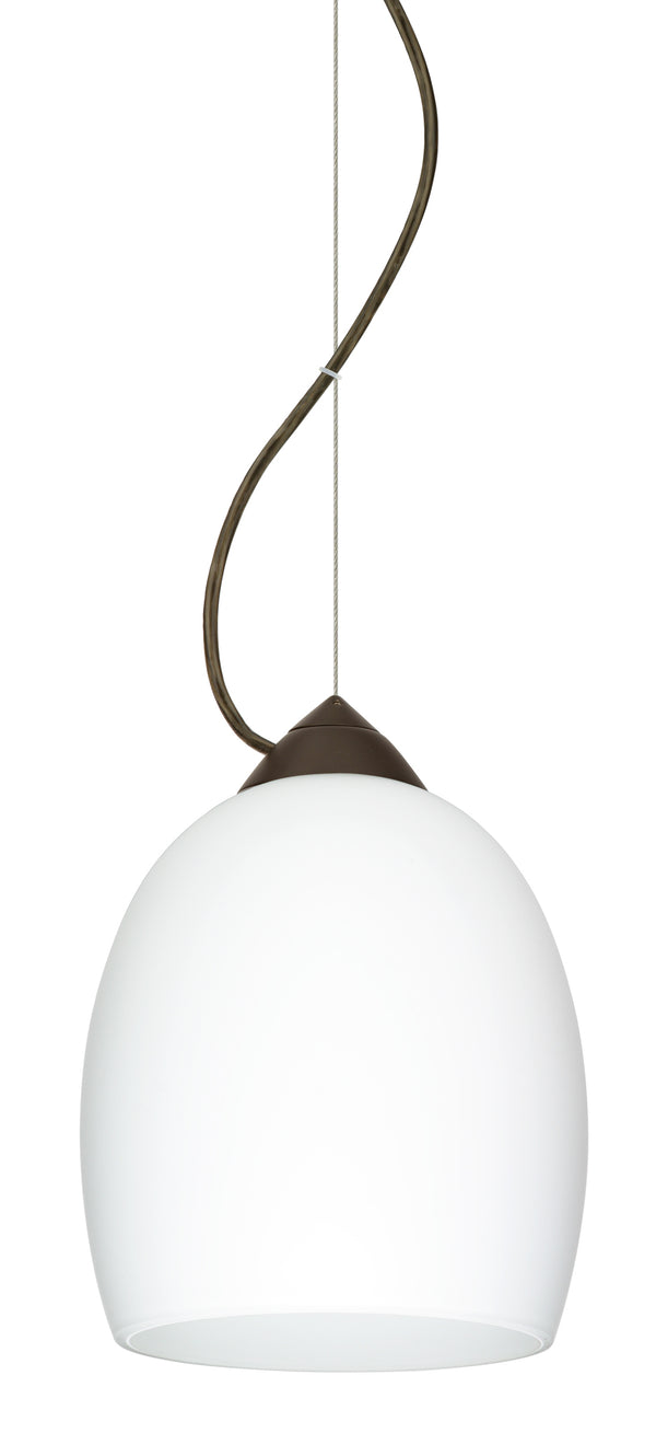 Besa - 1KX-169707-BR - One Light Pendant - Lucia - Bronze from Lighting & Bulbs Unlimited in Charlotte, NC