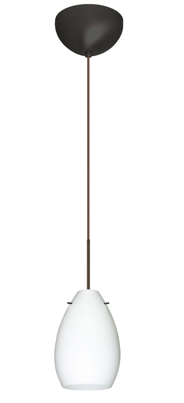 Besa - 1XC-171307-BR - One Light Pendant - Pera - Bronze from Lighting & Bulbs Unlimited in Charlotte, NC