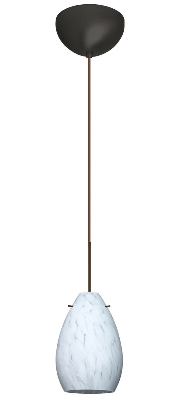 Besa - 1XC-171319-BR - One Light Pendant - Pera - Bronze from Lighting & Bulbs Unlimited in Charlotte, NC