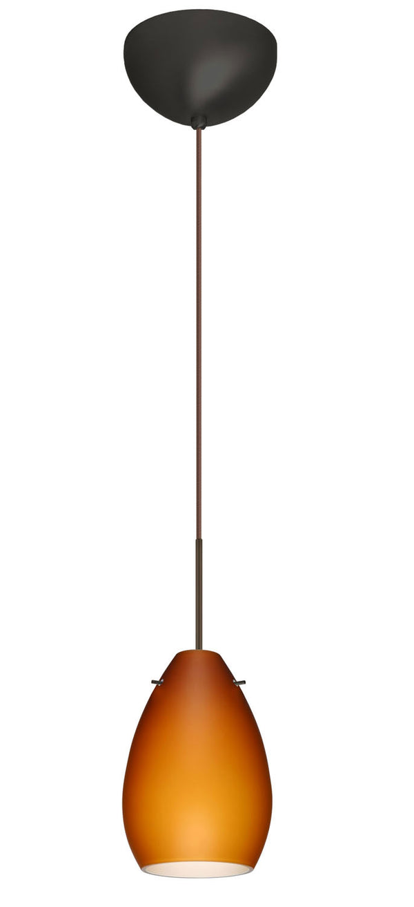 Besa - 1XC-171380-BR - One Light Pendant - Pera - Bronze from Lighting & Bulbs Unlimited in Charlotte, NC