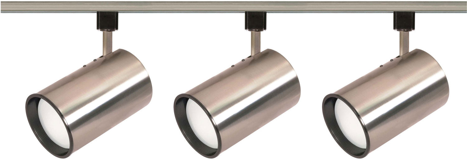 Nuvo Lighting - TK341 - Three Light Track Kit - Track Lighting Kits - Brushed Nickel from Lighting & Bulbs Unlimited in Charlotte, NC