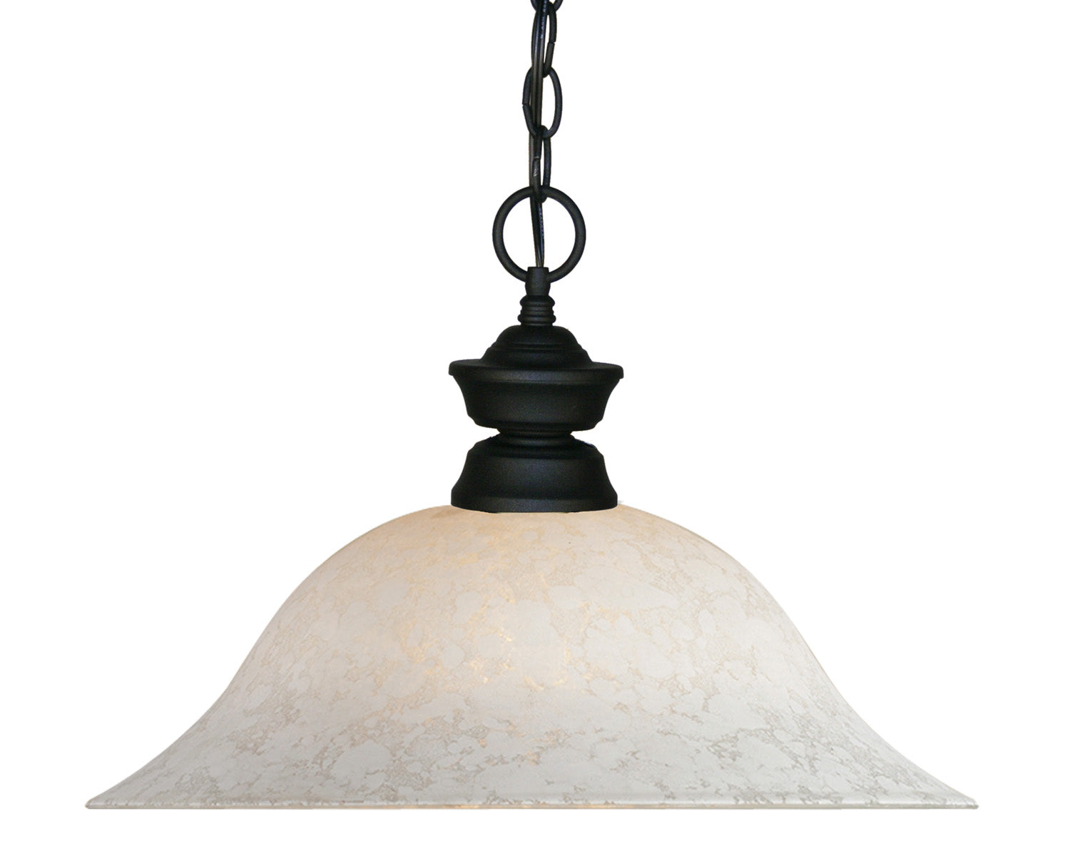 Z-Lite - 100701MB-WM16 - One Light Pendant - Pendant Lights - Matte Black from Lighting & Bulbs Unlimited in Charlotte, NC
