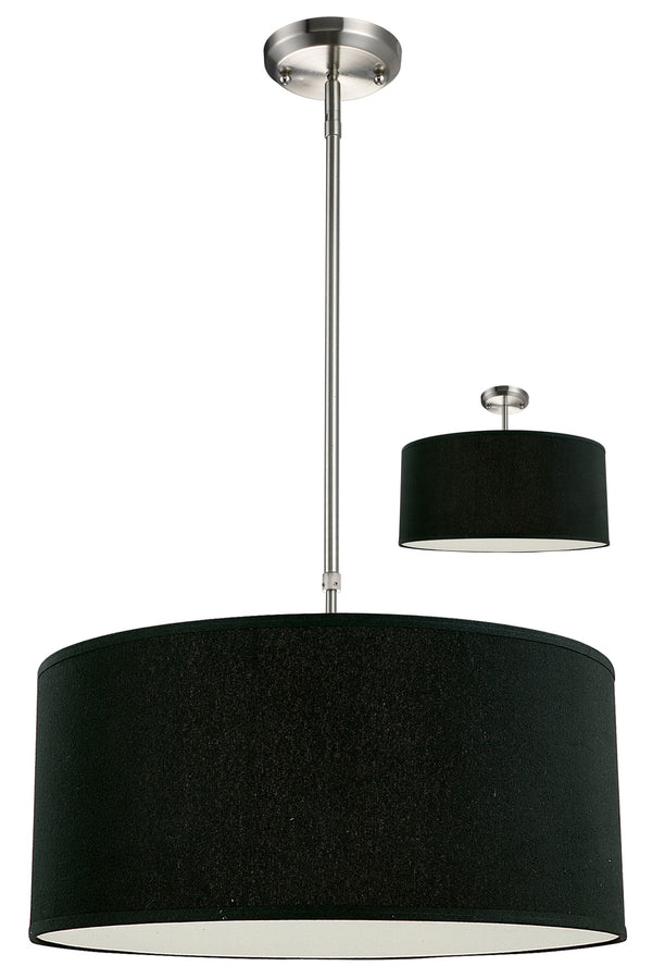 Z-Lite - 171-20B-C - Three Light Pendant - Albion - Brushed Nickel from Lighting & Bulbs Unlimited in Charlotte, NC
