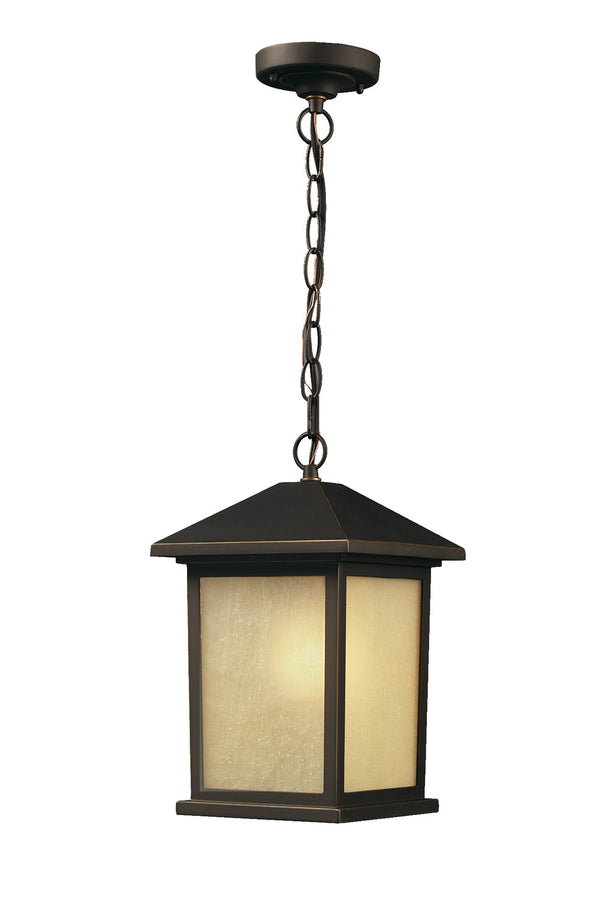 Z-Lite - 507CHB-ORB - One Light Outdoor Chain Mount Ceiling Fixture - Holbrook - Oil Rubbed Bronze from Lighting & Bulbs Unlimited in Charlotte, NC
