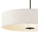 Three Light Pendant/Semi Flush Mount from the No Family Collection in Olde Bronze Finish by Kichler