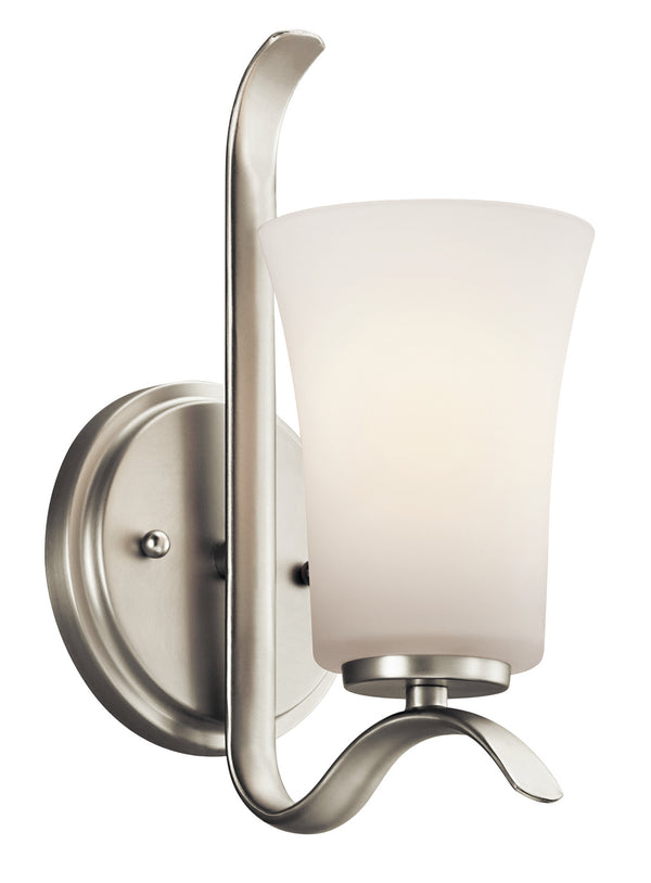 Kichler - 45374NI - One Light Wall Sconce - Armida - Brushed Nickel from Lighting & Bulbs Unlimited in Charlotte, NC