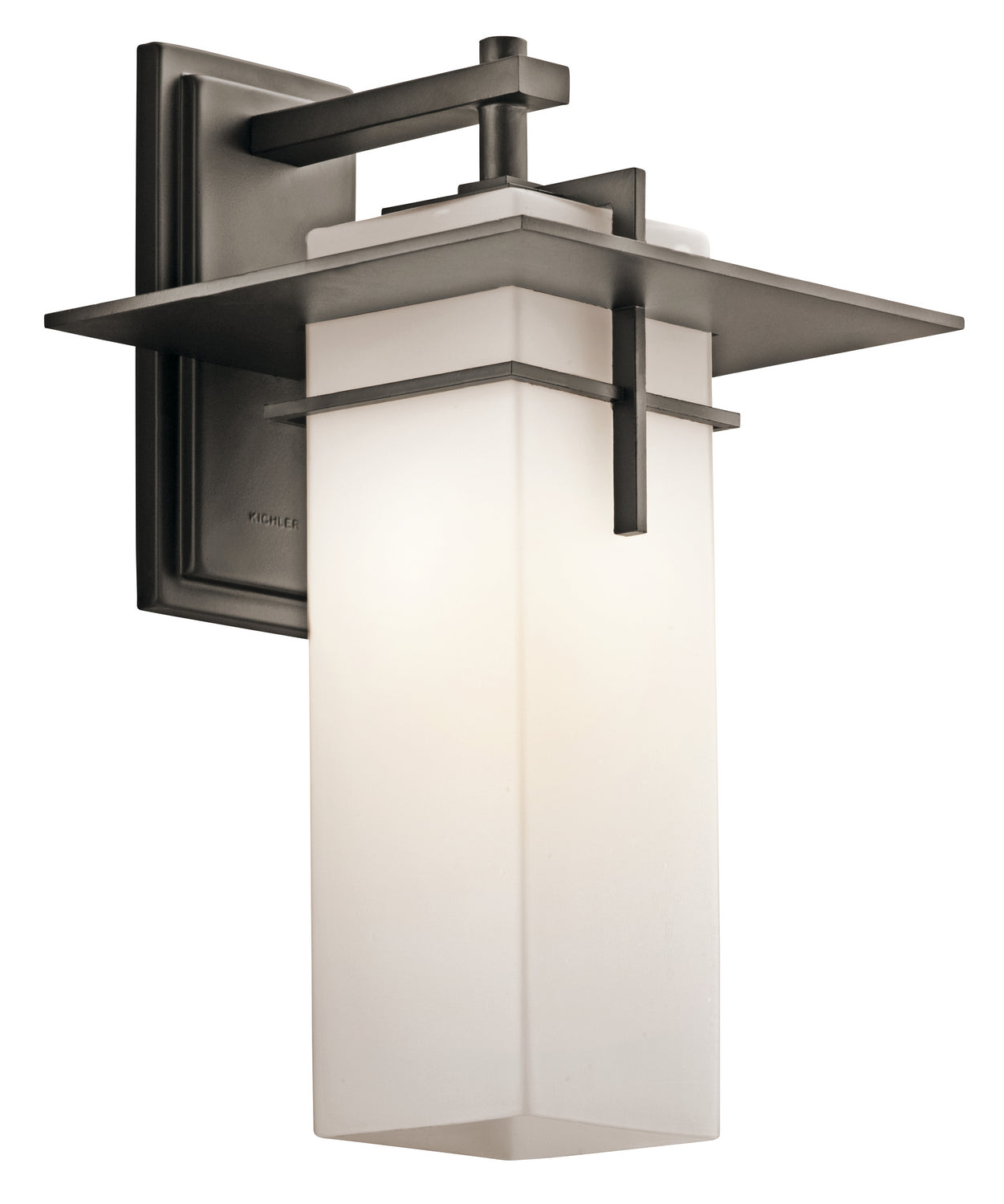 Kichler - 49644OZ - One Light Outdoor Wall Mount - Caterham - Olde Bronze from Lighting & Bulbs Unlimited in Charlotte, NC